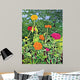 Zinnias Wall Decal