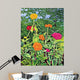 Zinnias Wall Decal