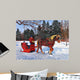 Antique Sleigh Wall Decal
