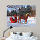 Antique Sleigh Wall Decal