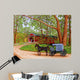 Around Bend Wall Decal