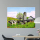 Barnyard Beauties Wall Mural