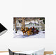 Golden Horse 2 Wall Decal