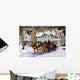 Golden Horse 2 Wall Decal
