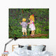 Blueberry Pickers Wall Decal