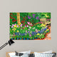 Botanical Gardens Flower Show Wall Decal Design 2