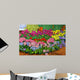 Botanical Gardens Flower Show Wall Decal Design 1