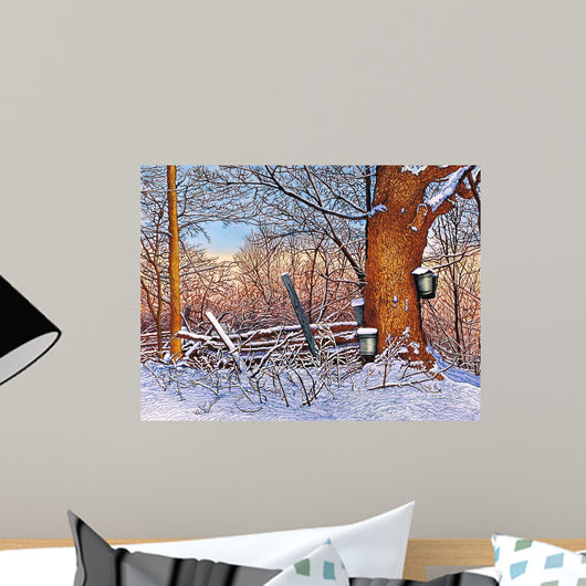 Buckets and Branches Wall Decal