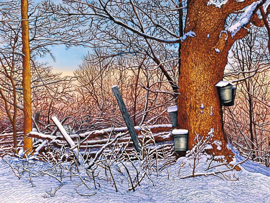 Buckets and Branches Wall Decal