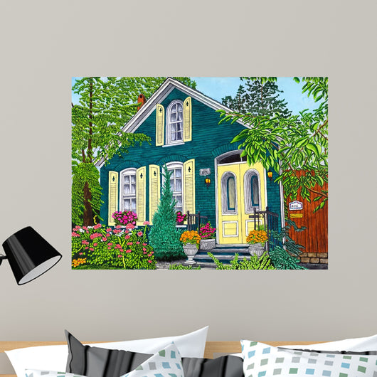 Buffalo Garden Walk I Wall Decal