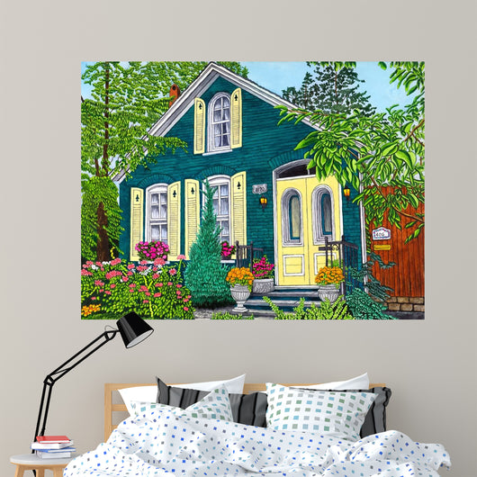 Buffalo Garden Walk I Wall Decal