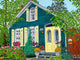 Buffalo Garden Walk I Wall Decal