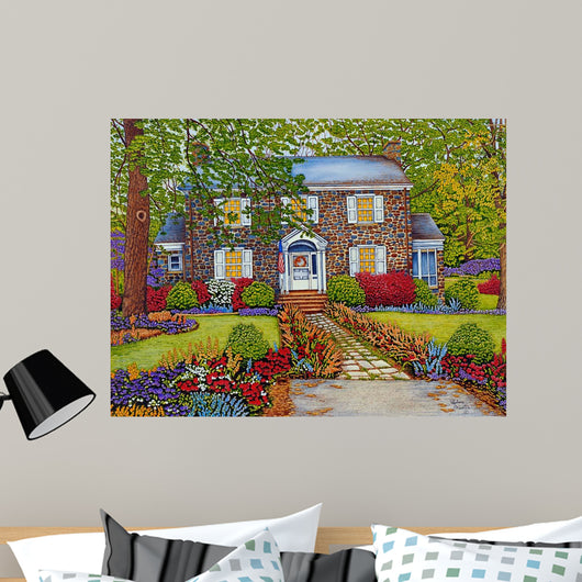 Historic Home Wall Decal