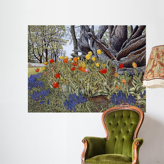 Grape Hyacinths Wall Decal