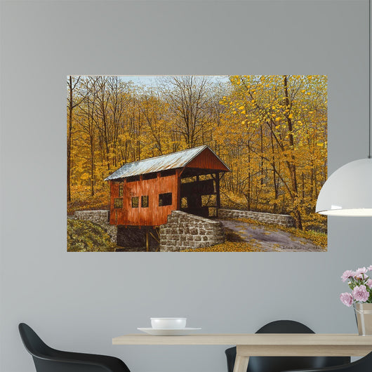 Devil's Den Bridge Wall Decal
