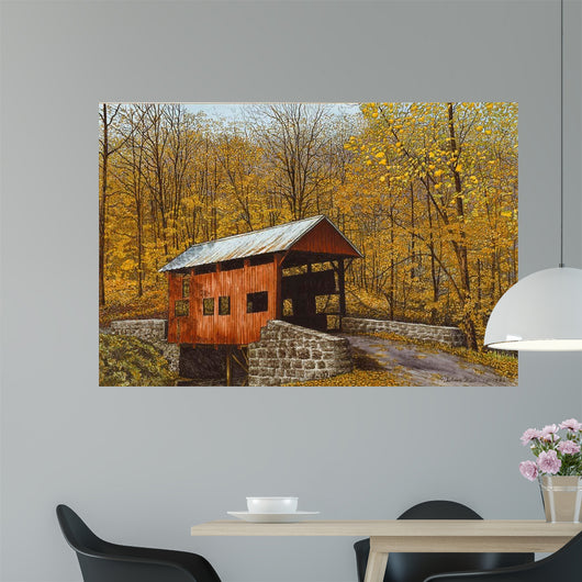 Devil's Den Bridge Wall Decal