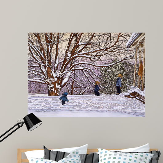 Deep Snow Wall Decal