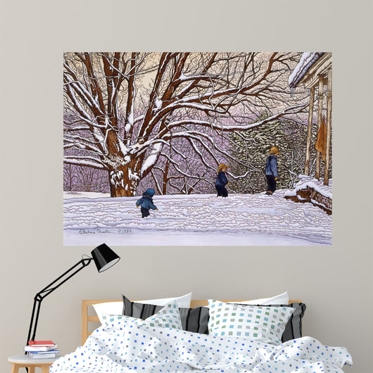 Deep Snow Wall Decal