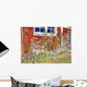 Antiques and Flowers Wall Decal