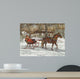 Angela's Sleigh Ride Wall Decal