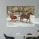 Angela's Sleigh Ride Wall Decal