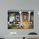 Cat Porch Wall Decal