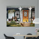 Cat Porch Wall Decal