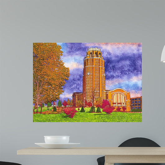 Central Terminal Building Wall Decal