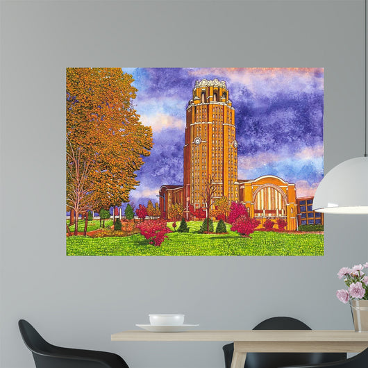 Central Terminal Building Wall Decal
