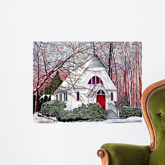 Chapel Chautauqua Wall Decal