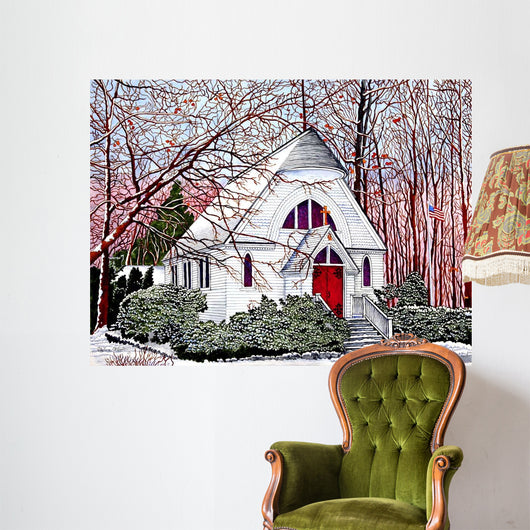Chapel Chautauqua Wall Decal