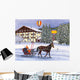 Chateau Switzerland Wall Decal