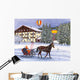 Chateau Switzerland Wall Decal