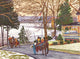 Chautauqua Currier and Ives Wall Decal