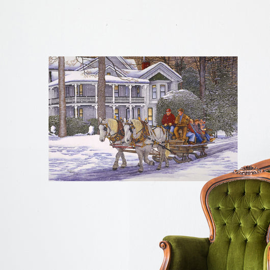 Chautauqua Hitching Ride Wall Decal