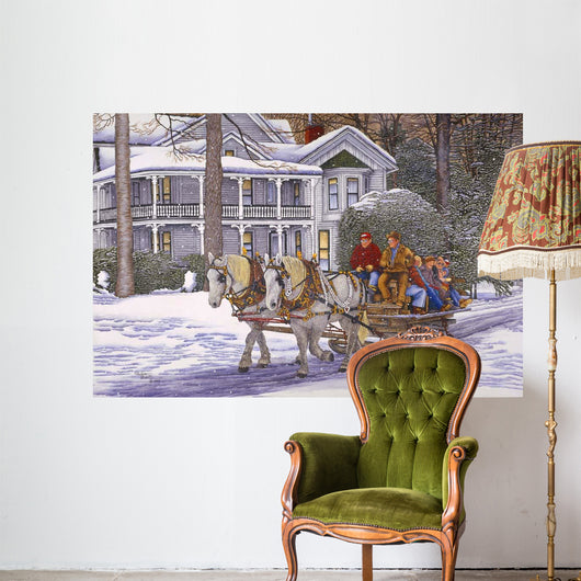 Chautauqua Hitching Ride Wall Decal