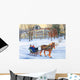 Chautauqua One Horse Sleigh Wall Decal