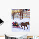 Chautauqua Sleigh Ride 03 Wall Decal