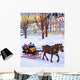Chautauqua Sleigh Ride 03 Wall Decal