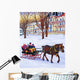 Chautauqua Sleigh Ride 03 Wall Decal