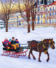 Chautauqua Sleigh Ride 03 Wall Decal