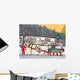 Children Sled Western Ny Wall Decal