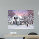 Christmas Cardinals Orchard Park Wall Decal