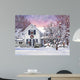 Christmas Cardinals Orchard Park Wall Decal