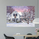 Christmas Cardinals Orchard Park Wall Decal