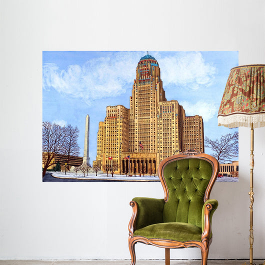 City Hall Buffalo Ny Wall Decal
