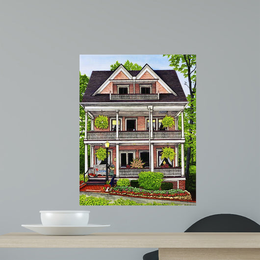 Cookman Cottage Ii Chautauqua Wall Decal