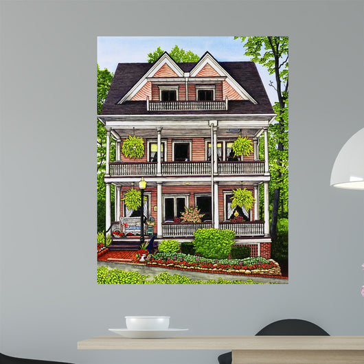 Cookman Cottage Ii Chautauqua Wall Decal