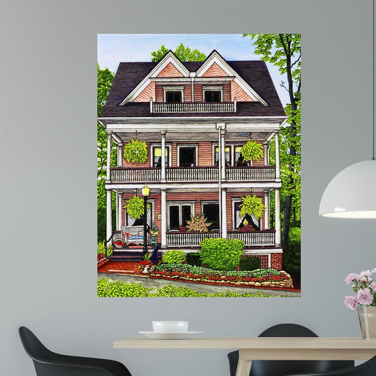 Cookman Cottage Ii Chautauqua Wall Decal