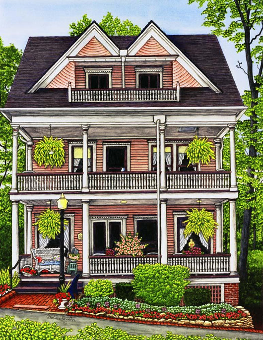 Cookman Cottage Ii Chautauqua Wall Decal